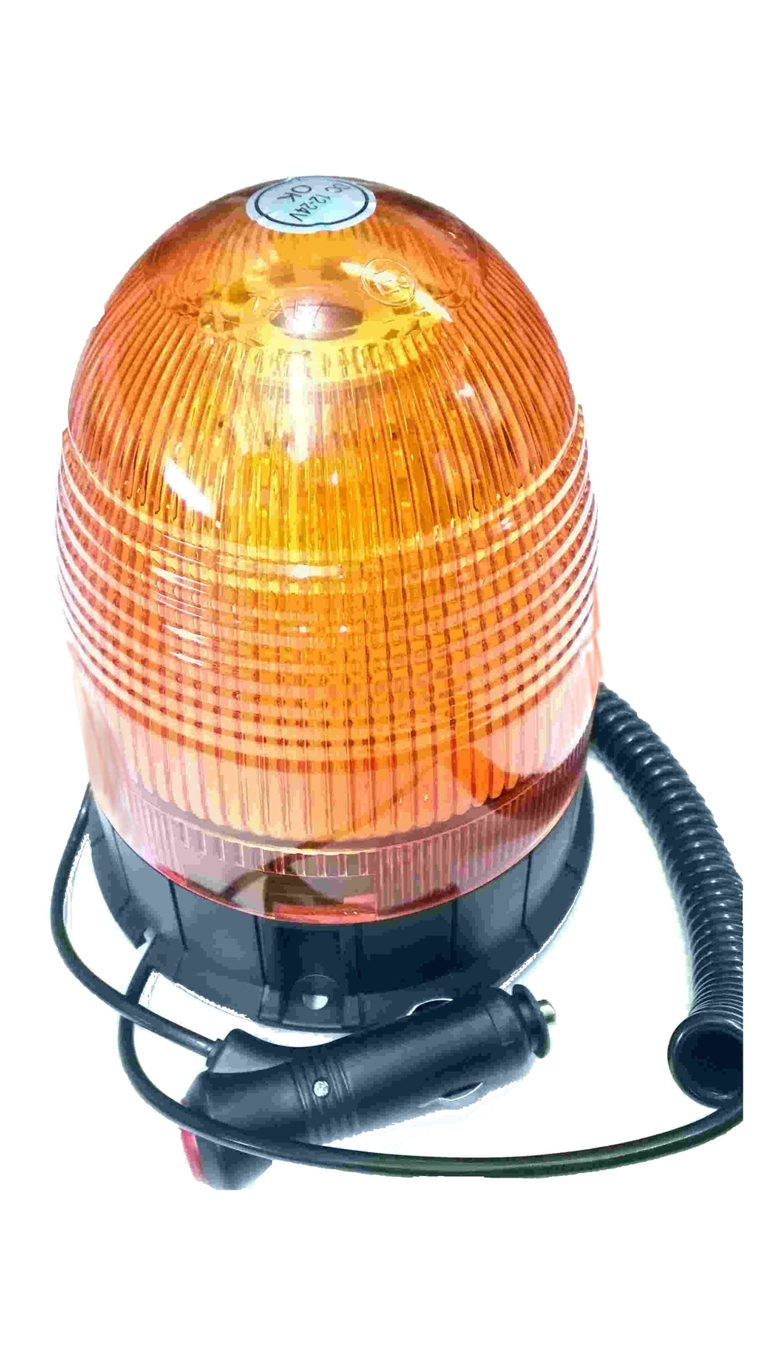 Maják výstražný oranžový LED magnetický 10-30V 6W