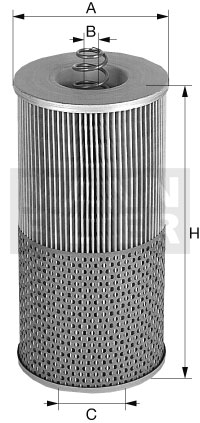 Filtr olej.H12110/2X