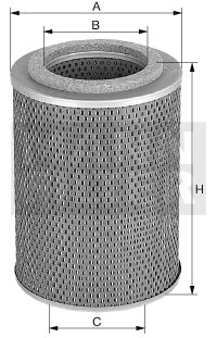 Filtr olej.H1290/1