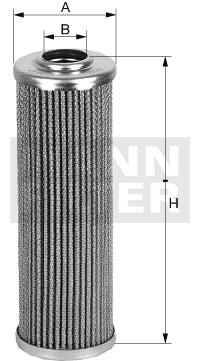 Filtr olej.H710/1n