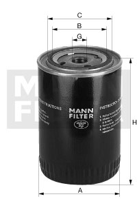 Filtr olej.W940/20 Lublin