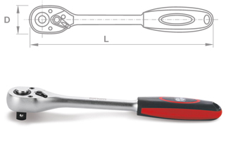 Ráčna 1/2" 48 zubů FORTUM