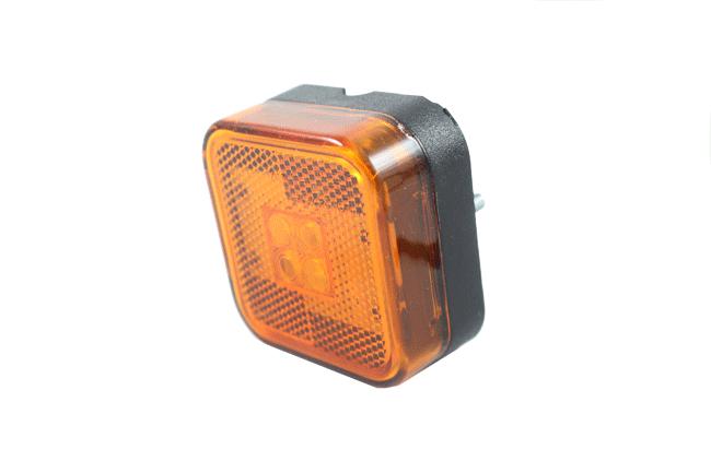 Svítilna poziční MAN LED čtverec oranžová