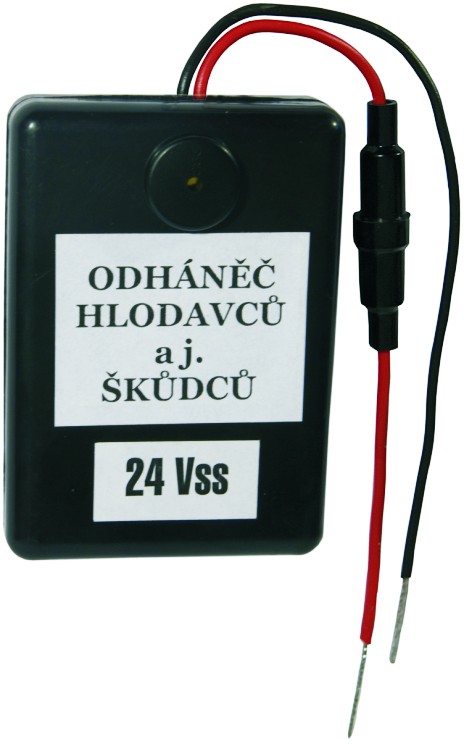 Odháněč hlodavců elektronický do automobilu 24V ultrazvukový