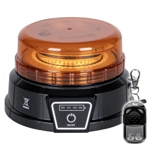 Maják LED magnetický 12/24V, dálkové ovládání