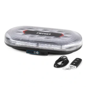 Maják rampa LED 12/24V magnetická dálkové ovládání, nabíjecí