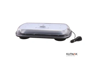 Rampa výstražná LED 72LED 26 funkcí magnetická, 436*216*77mm