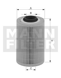 Filtr olej.HU938/1x