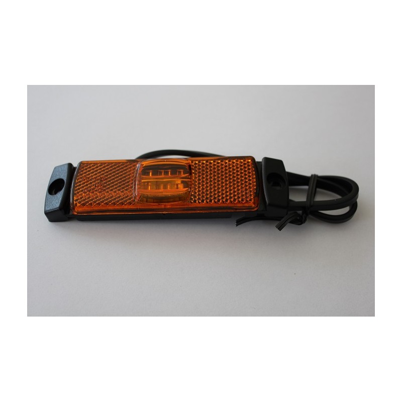 Svítilna poziční oranžová LED EVV 12-30V