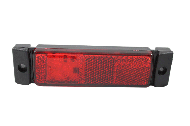 Svítilna poziční červená LED EVV