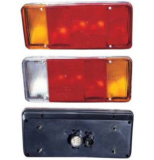 Svítilna zadní 4.dílná IVECO levá