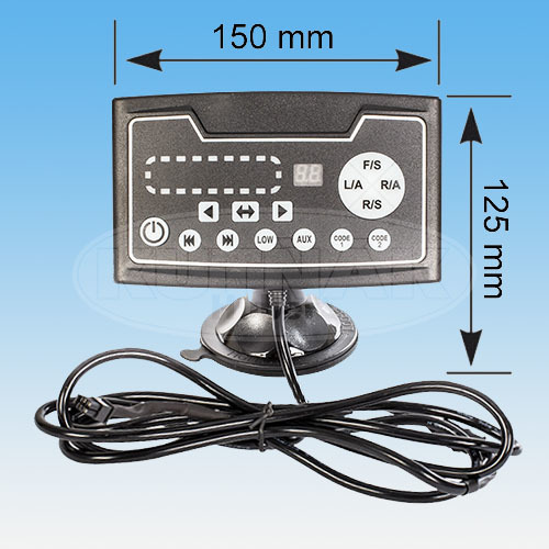 Rampa záblesková LED FIT 1492mm, 12/24V oranžová