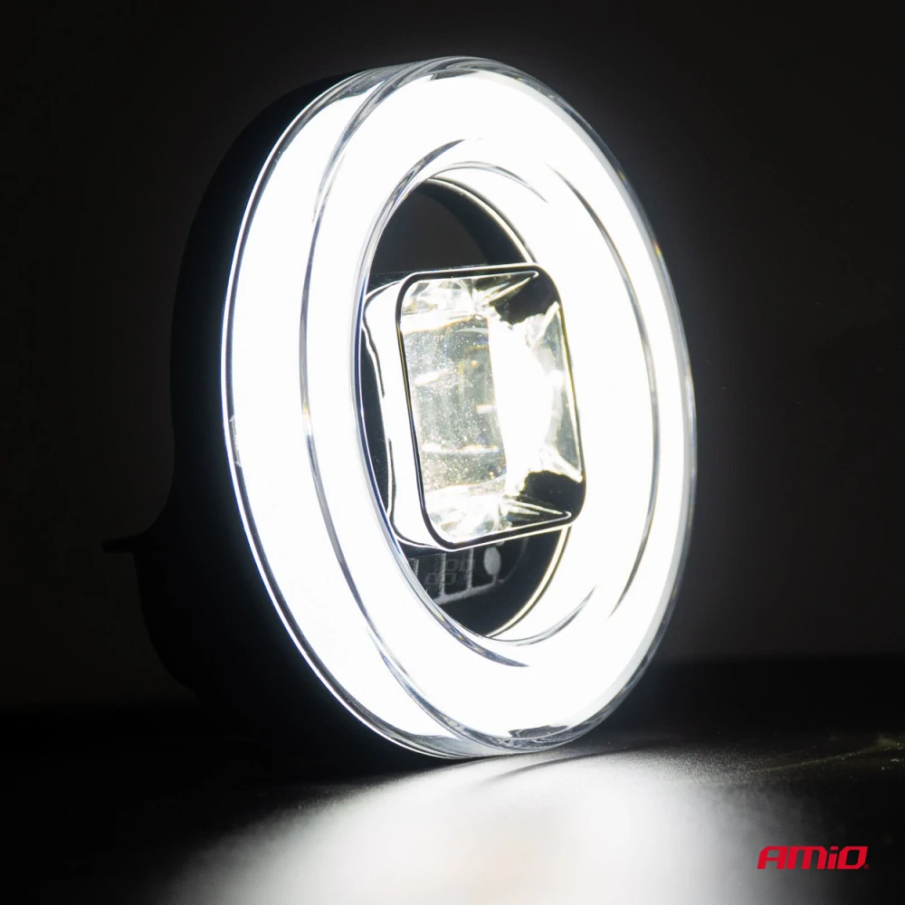 Světlomet pracovní LED 8000lm kulatý