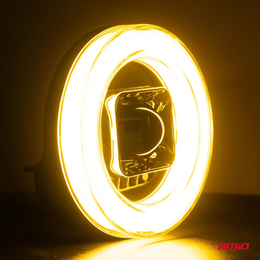 Světlomet pracovní LED 8000lm kulatý