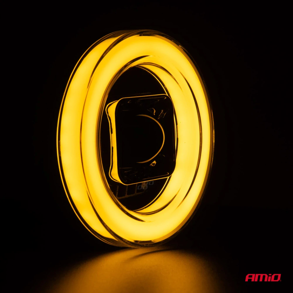 Světlomet pracovní LED 8000lm kulatý